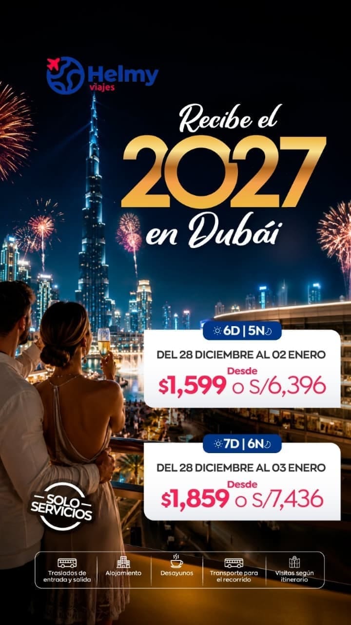 Recibe el 2027 en Dubái